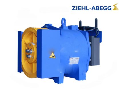 موتور گیرلس زیلابگ Ziehlabegg-SM200.23D-20-4.8 KW-VVVF-1m/s