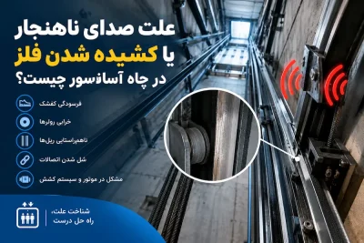 علت صدای ناهنجار یا کشیده شدن فلز در چاه آسانسور چیست؟
